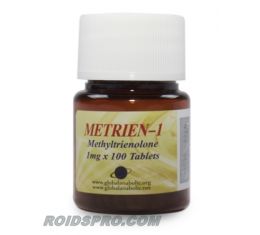 Metrien-1 for sale | Metribolone 1 mg x 100 tablets | Global Anabolic